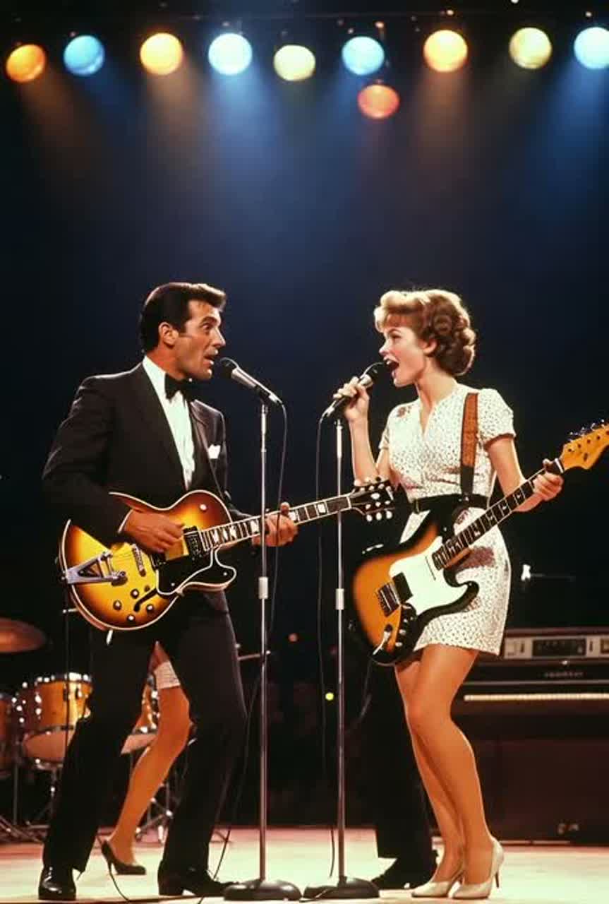 Hey I'll Tell You (Live Arena Duet Italian pop-rock, 60s rock) 2