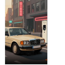 W124. Hundert-Vierungzwnzige Benz