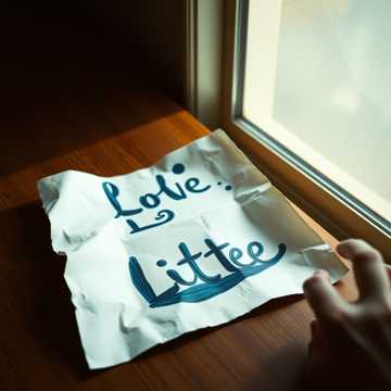 Carta de Amor en la Mesa