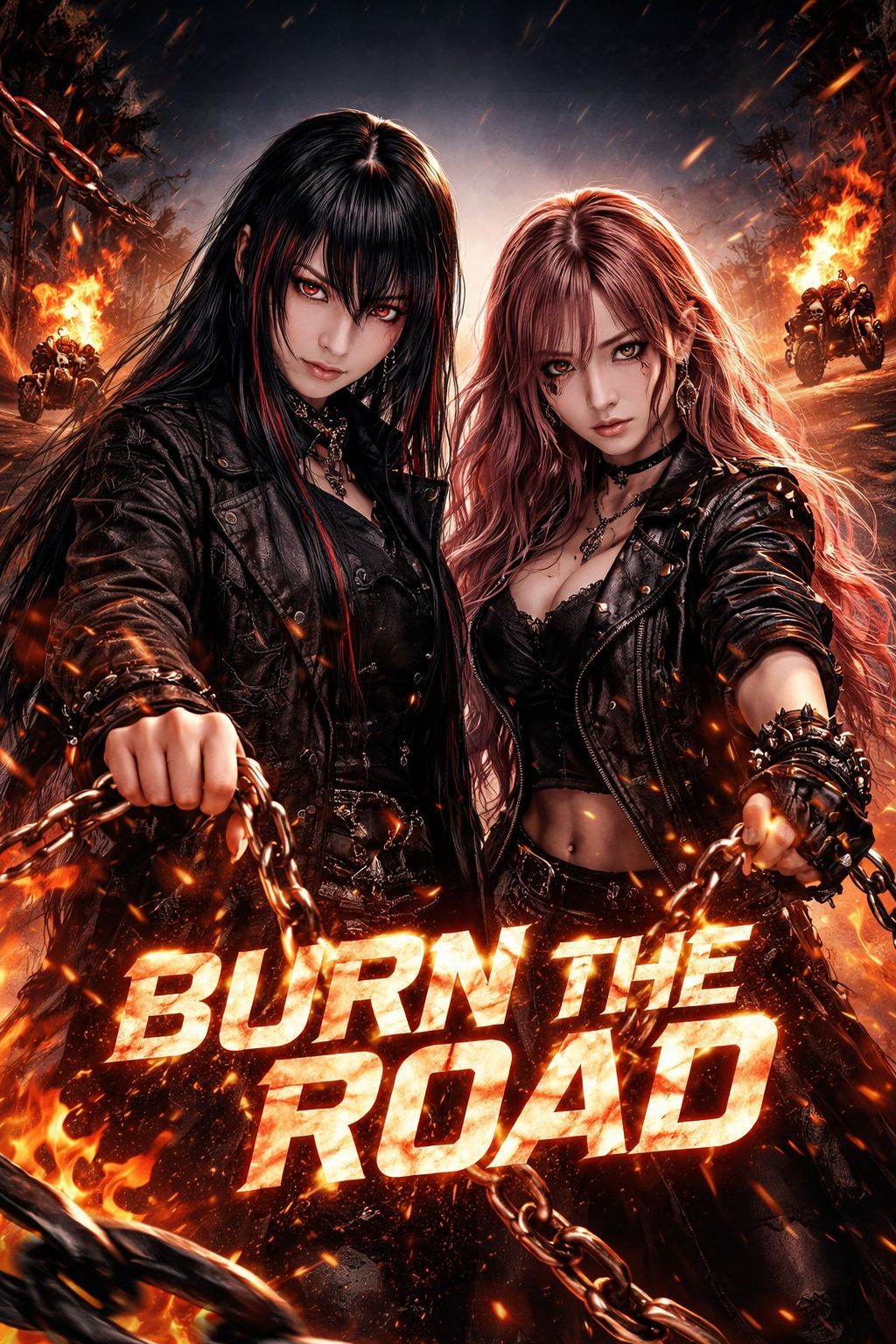 BURN THE ROAD
