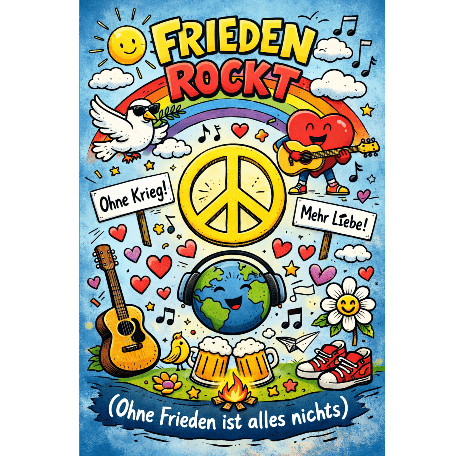 ✌️Frieden Rockt ☮️