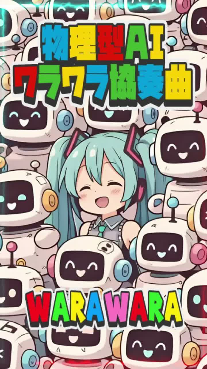 🤖物理型AI・ワラワラ・協奏曲🤖✨