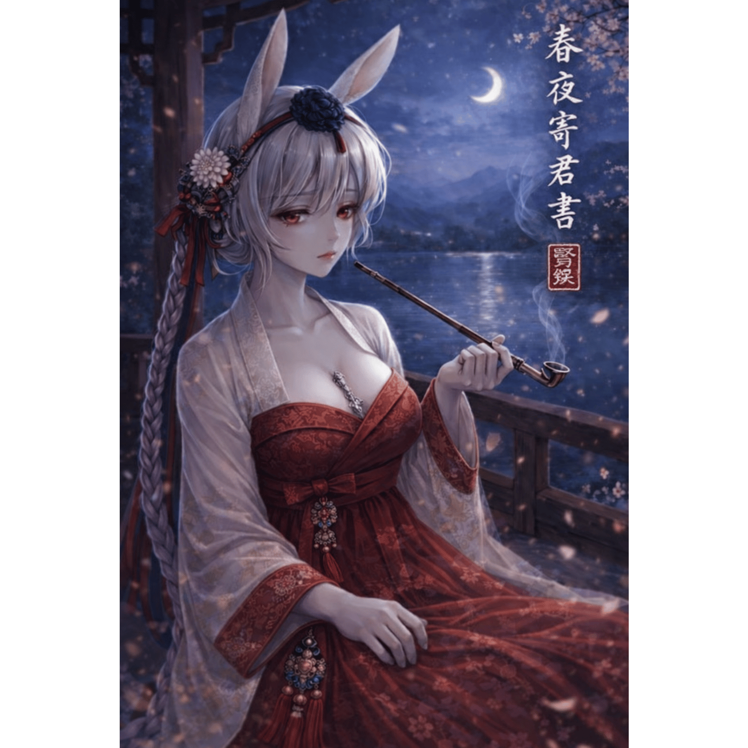 춘야기군서 (春夜寄君書)