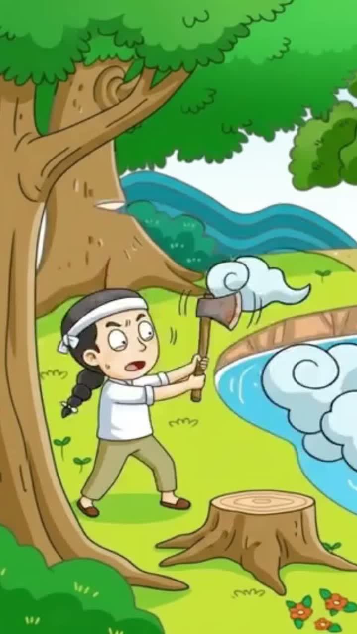 정직한 나뭇꾼 (The Honest Woodcutter)