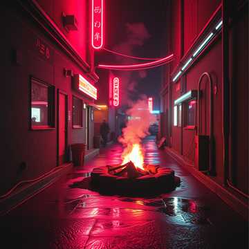 《浪漫火光夜 - 重製版》(台語 抒情)
