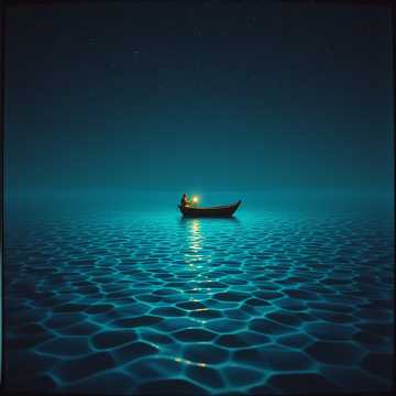 La luna e il pescatore