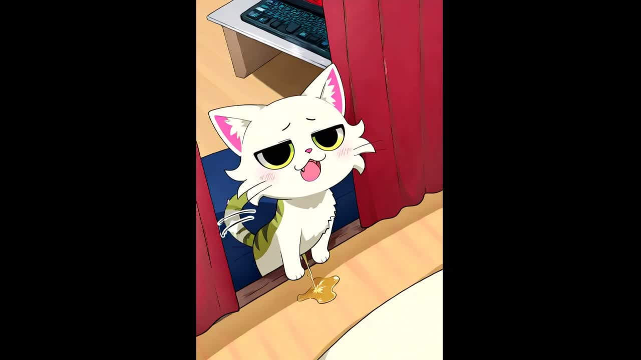 Ay mi gatito miau miau 在你的鼻孔尿尿