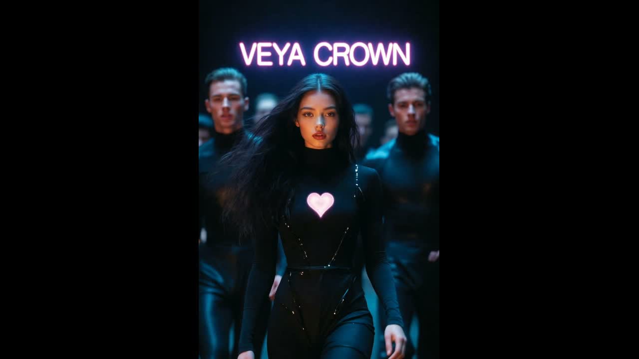 VEYA CROWN “NEON HEART”  The album "Drink My Tears"