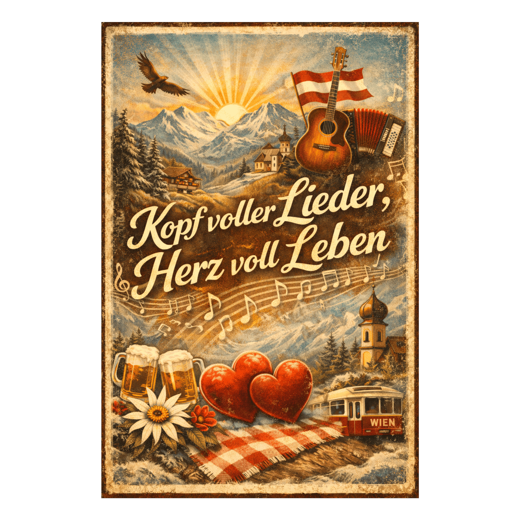 Kopf vulla Liada, Herz voll Leb‘n