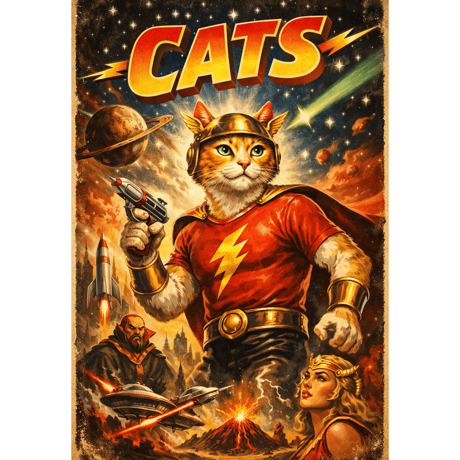 🚀 CATS! ( FLASH COVER) 👑🐱