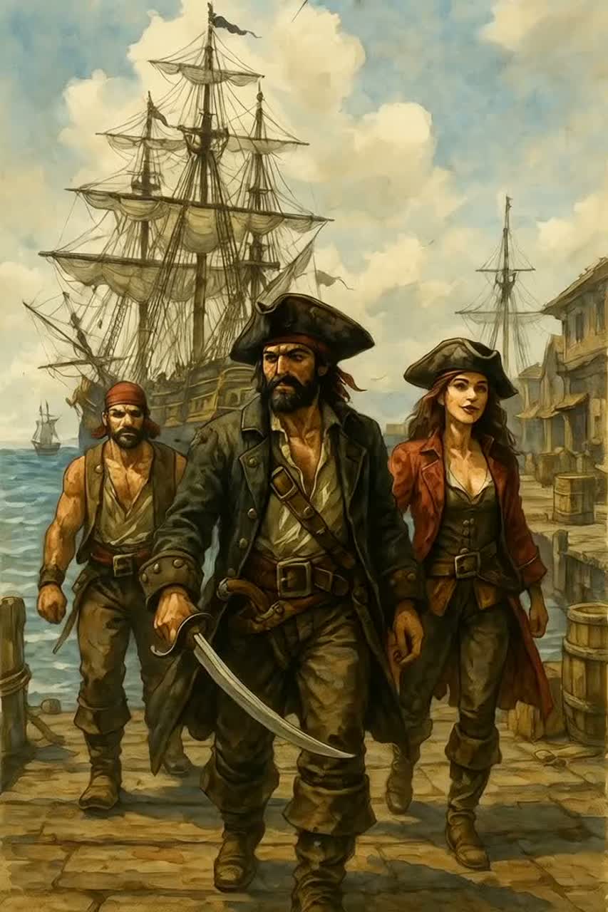 Nous voulons boire tout le rhum du port (Les Frères Du Vent)