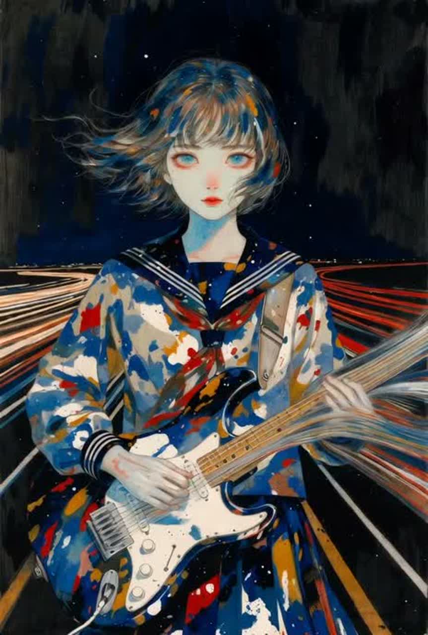 真夜中を引き裂いて/Tear Through Midnight (Progressive Rock, J-pop)