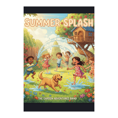 Wasserparty im Garten