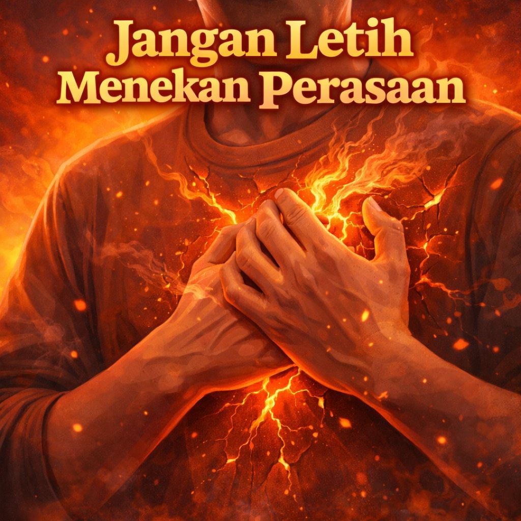 Jangan Letih Menekan Perasaan
