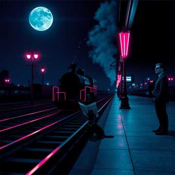 Il treno delle stelle cadenti