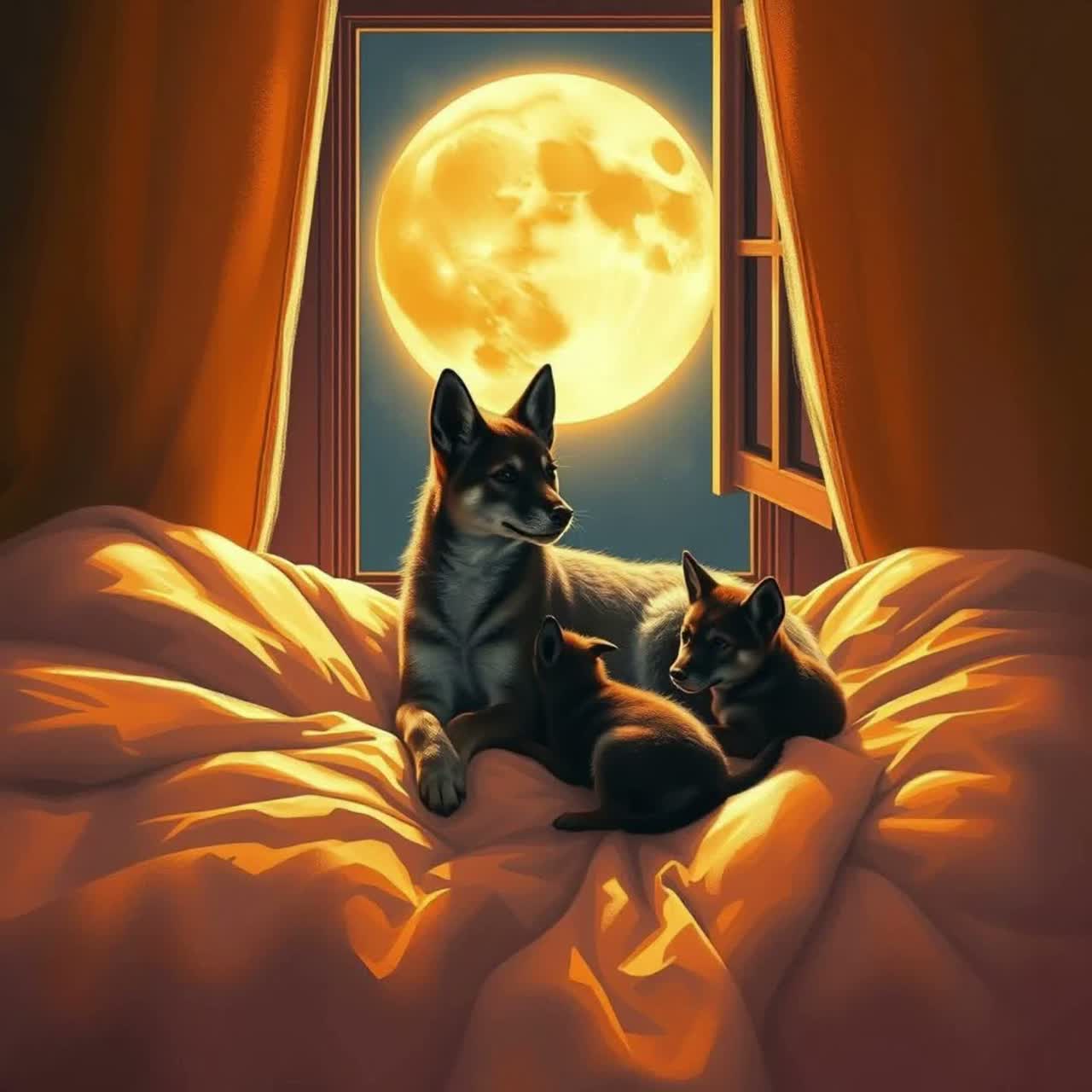🧡Louve solitaire 🧡