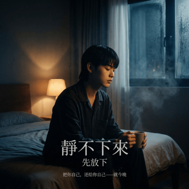 靜不下來