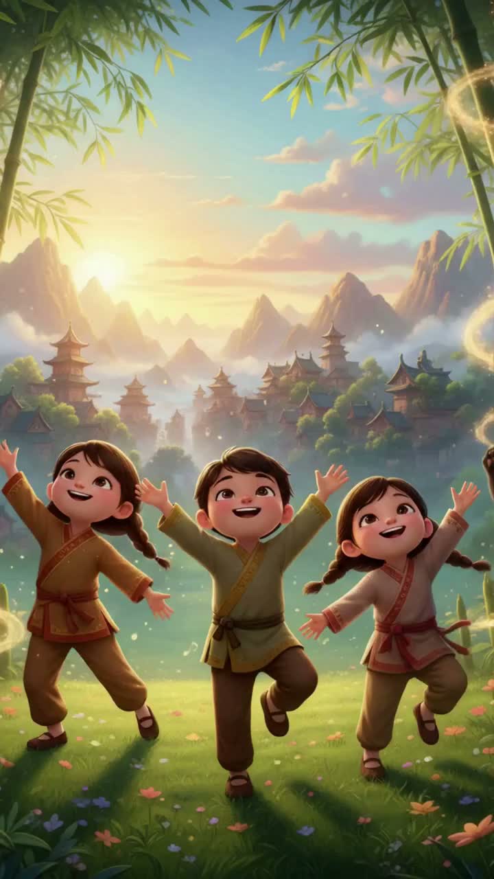 🌱 Little Bamboo Dance  |  小小竹筍操