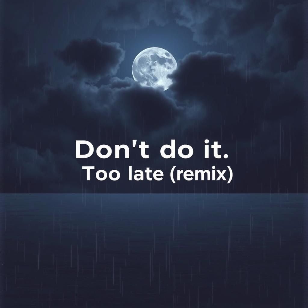 Don't do it x To late (remix)