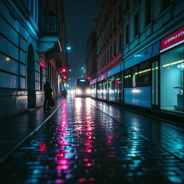 Milano quando piove forte