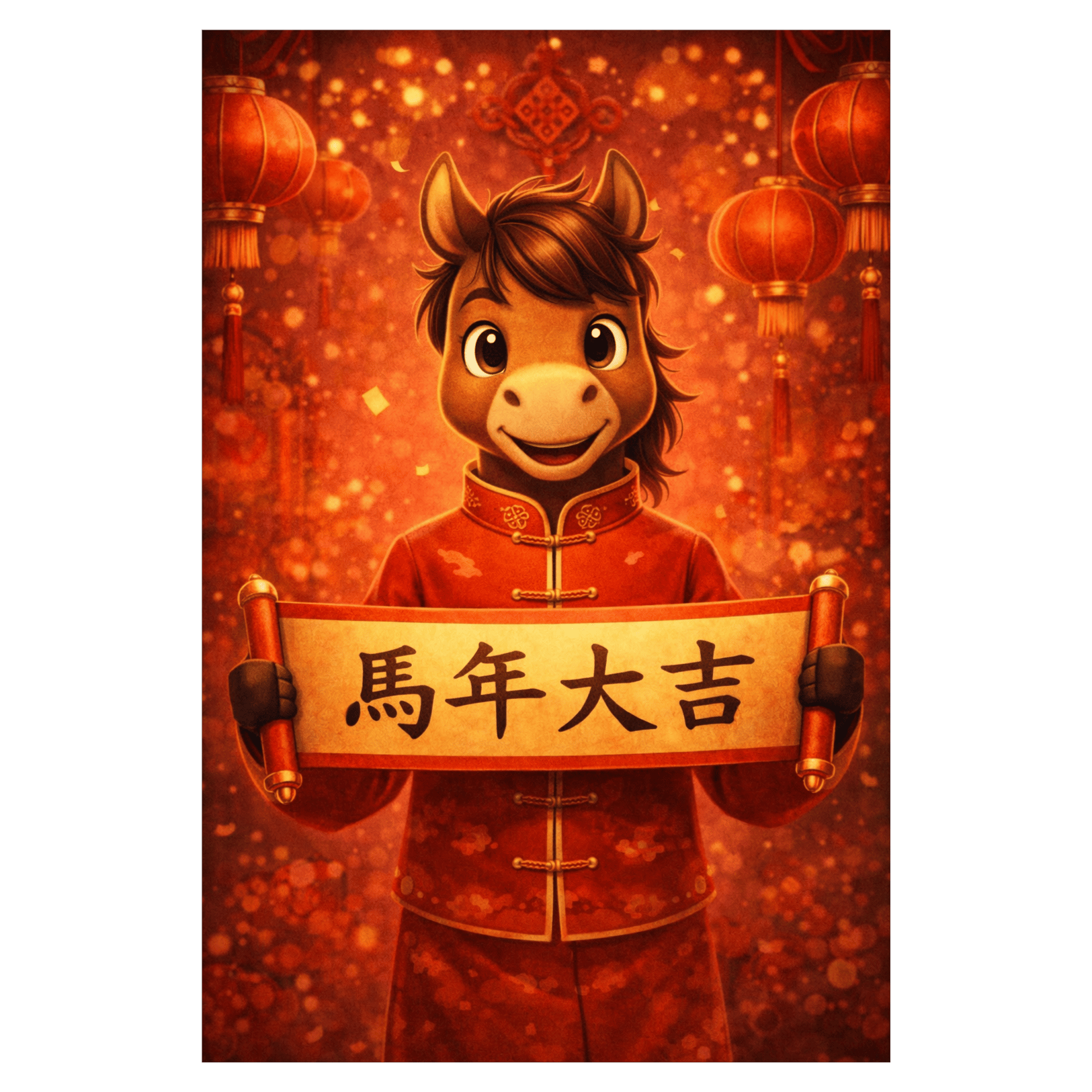 《马年新春贺岁》