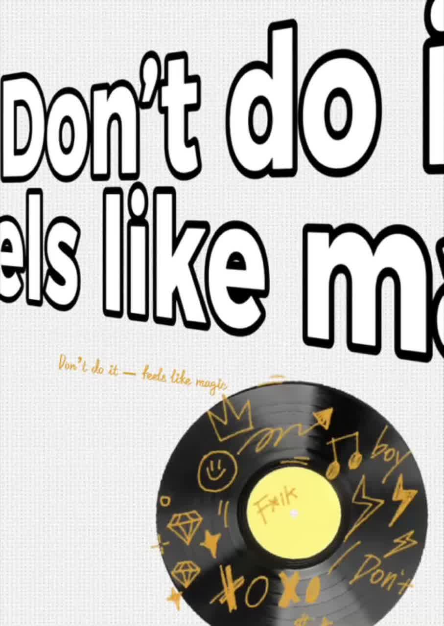 Don’t do it – feels like magic