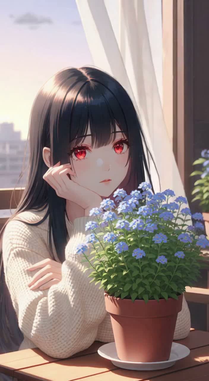 勿忘草 "Forget-me-not"