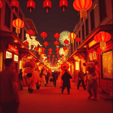 TẾT QUẨY KHẮP XÓM