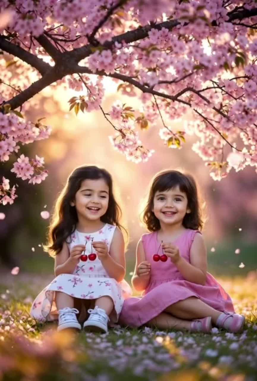 Cerises et Marguerites