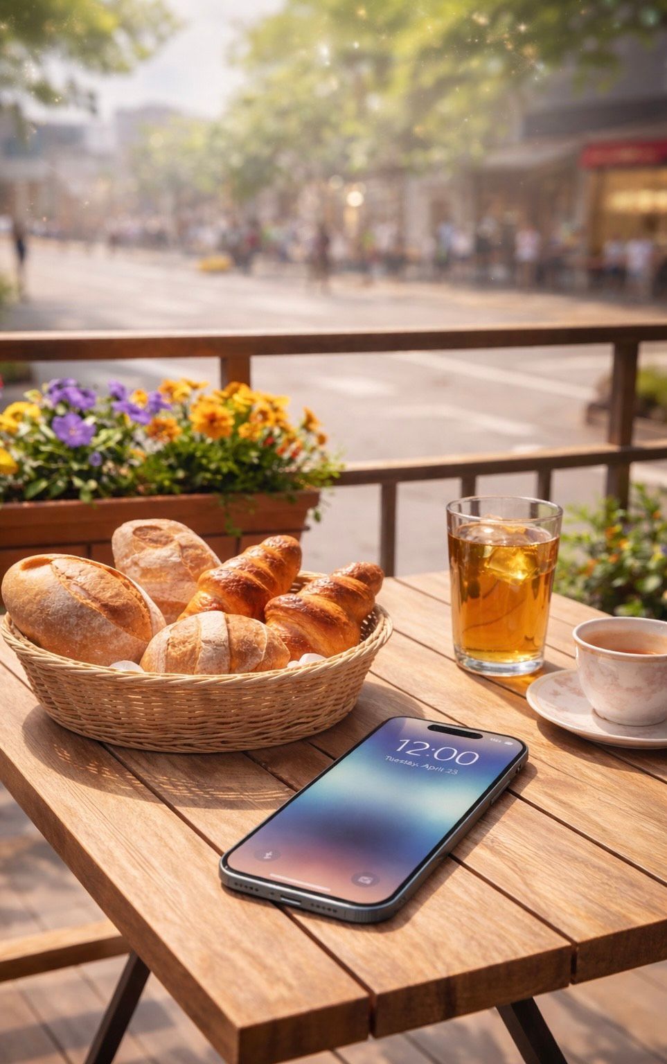 昼食 // Noon Delight : Café Terrace