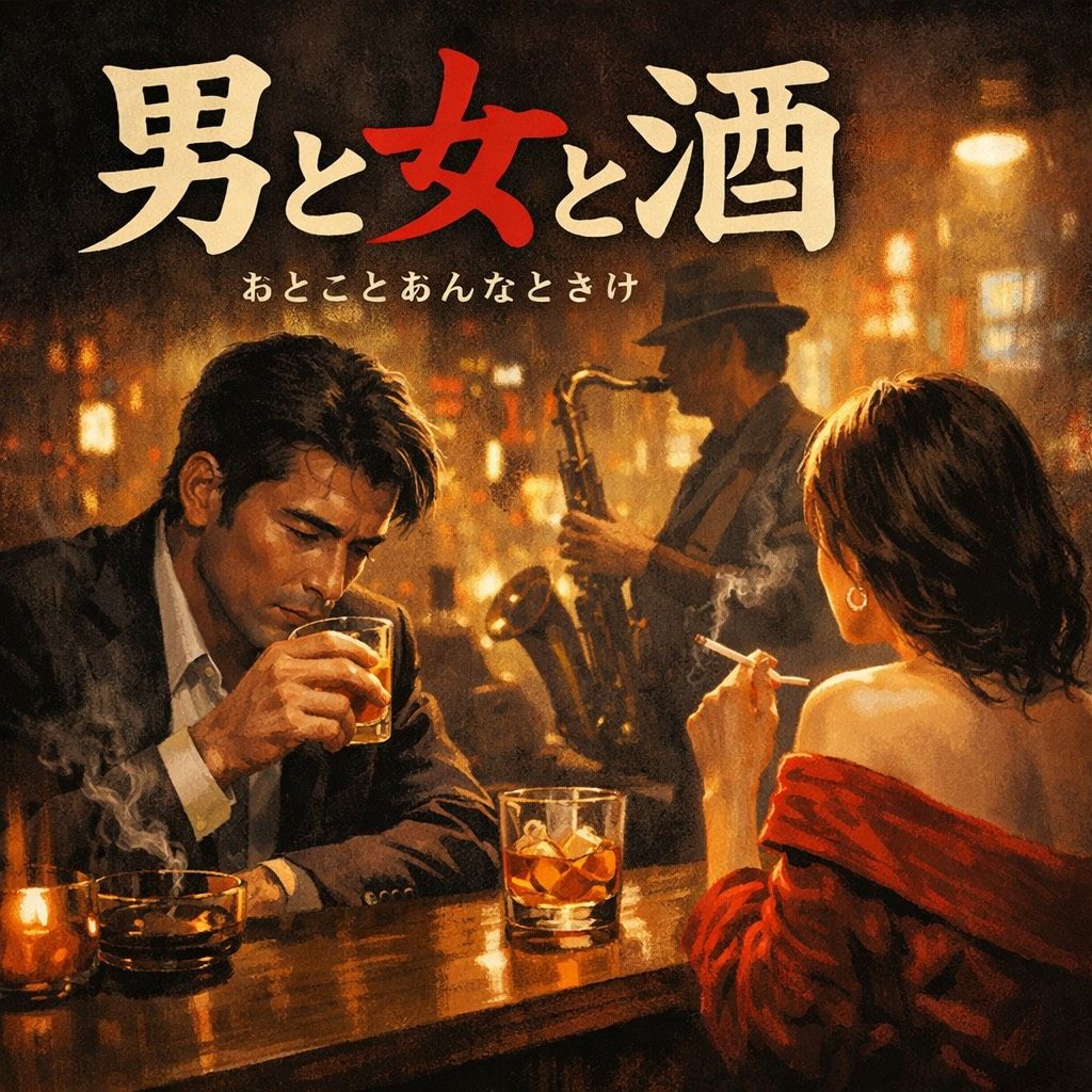 男と女と酒のスリーコンボ male side