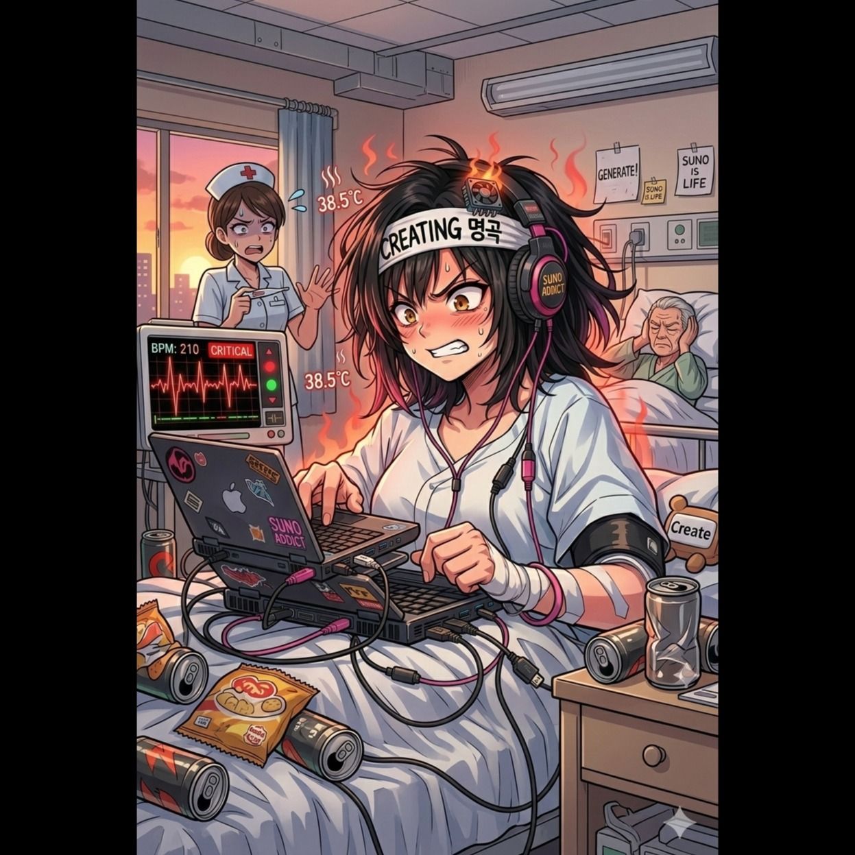 중환자실에서 Generate