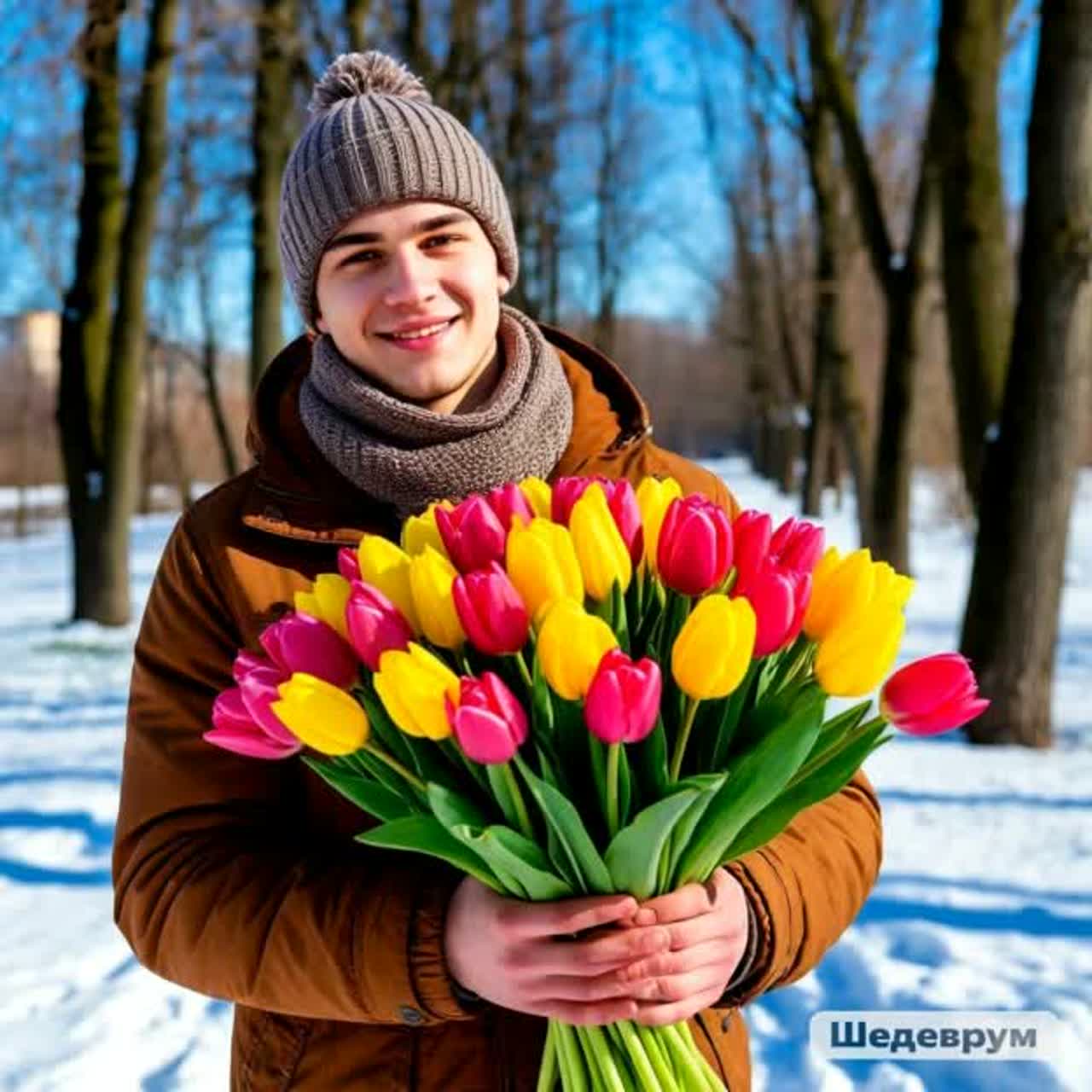 С Восьмым марта!