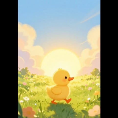 Die kleine Ente und die Sonne