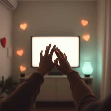 Hearts behind the dark