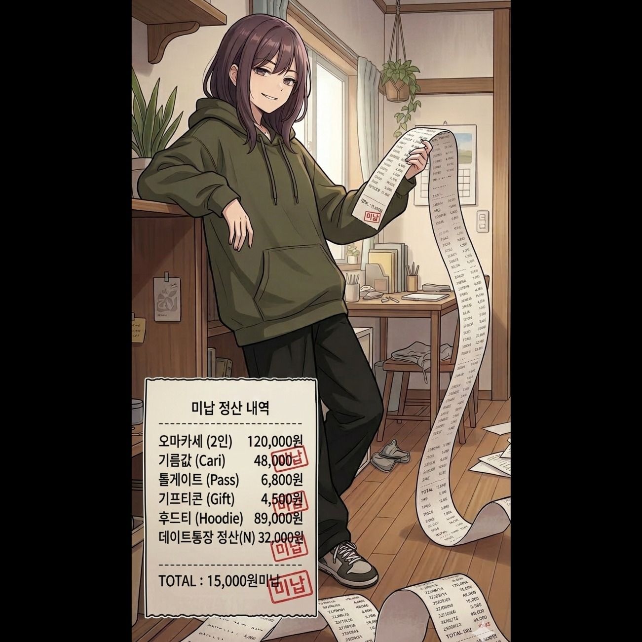 이별정산서 (The Breakup Receipt / 別れの精算書)
