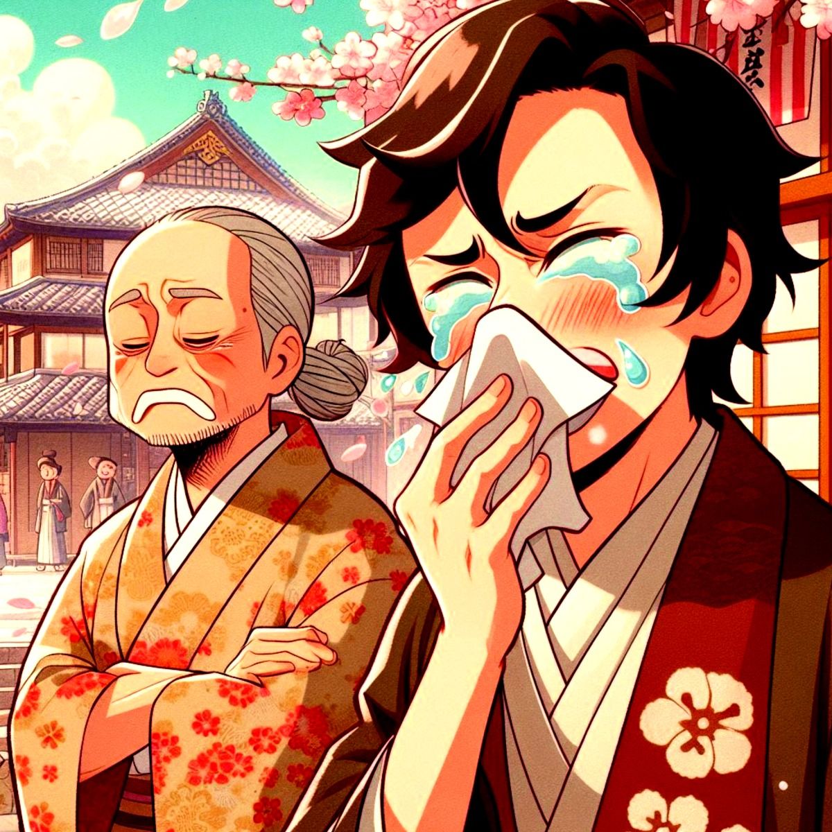 花の神頼み