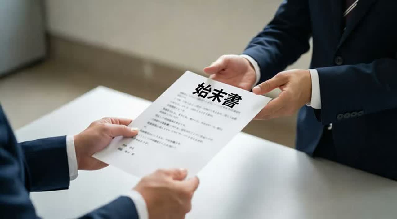 始末書天国