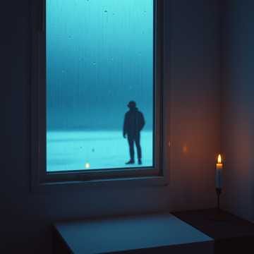 朝 ～大雨の朝～
