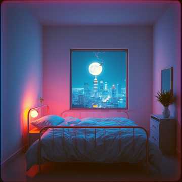 Das Bett hat geknarrt