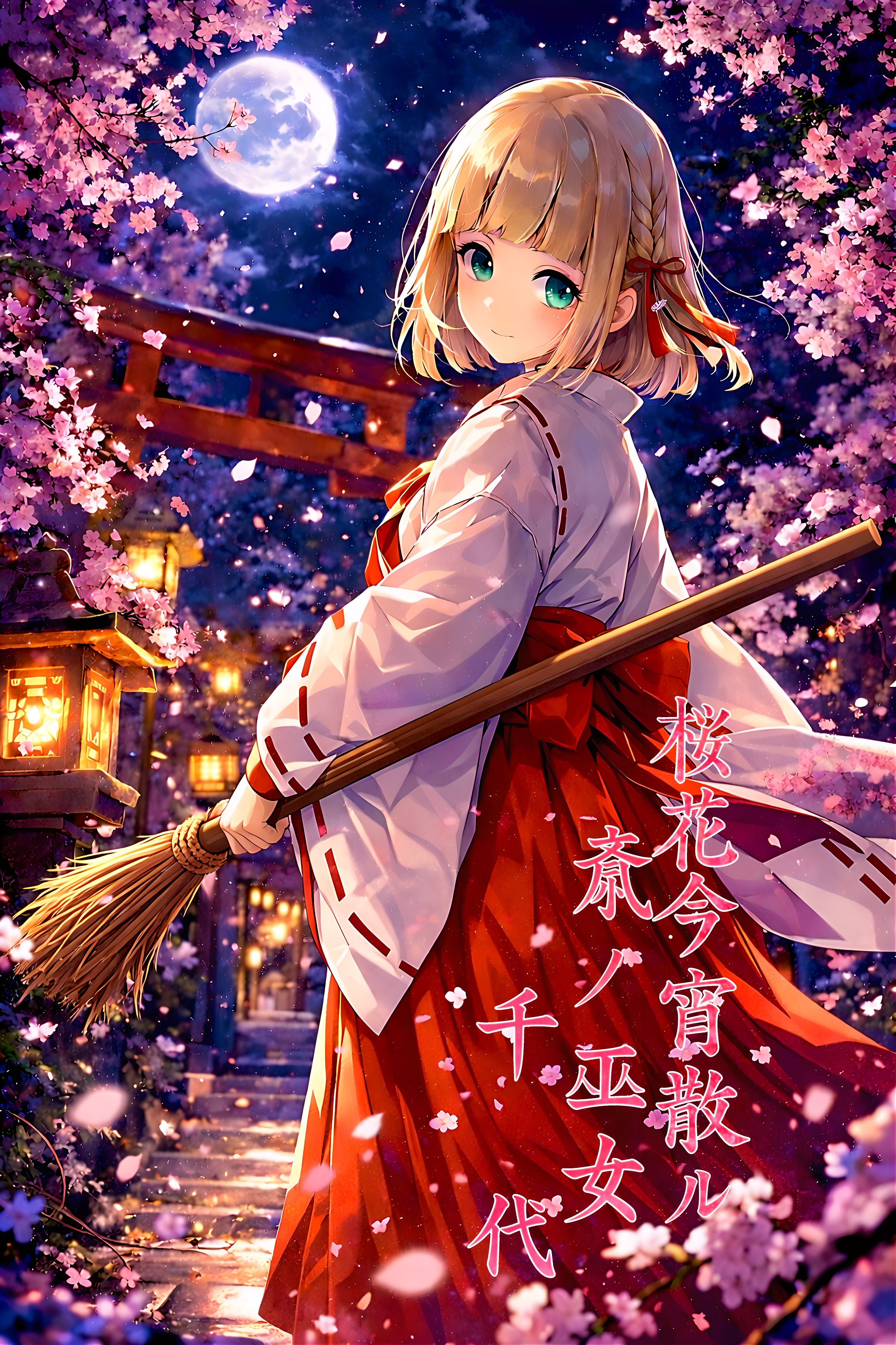 桜花今宵散ル 斎ノ巫女 千代