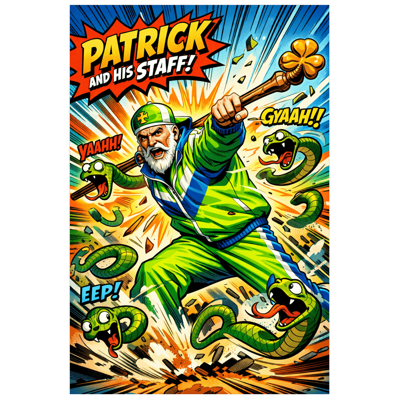 Patrick and His Staff