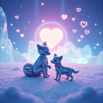 MHA, NELLY, MJ-DIGITAL HEART (MAX & FOXTER)