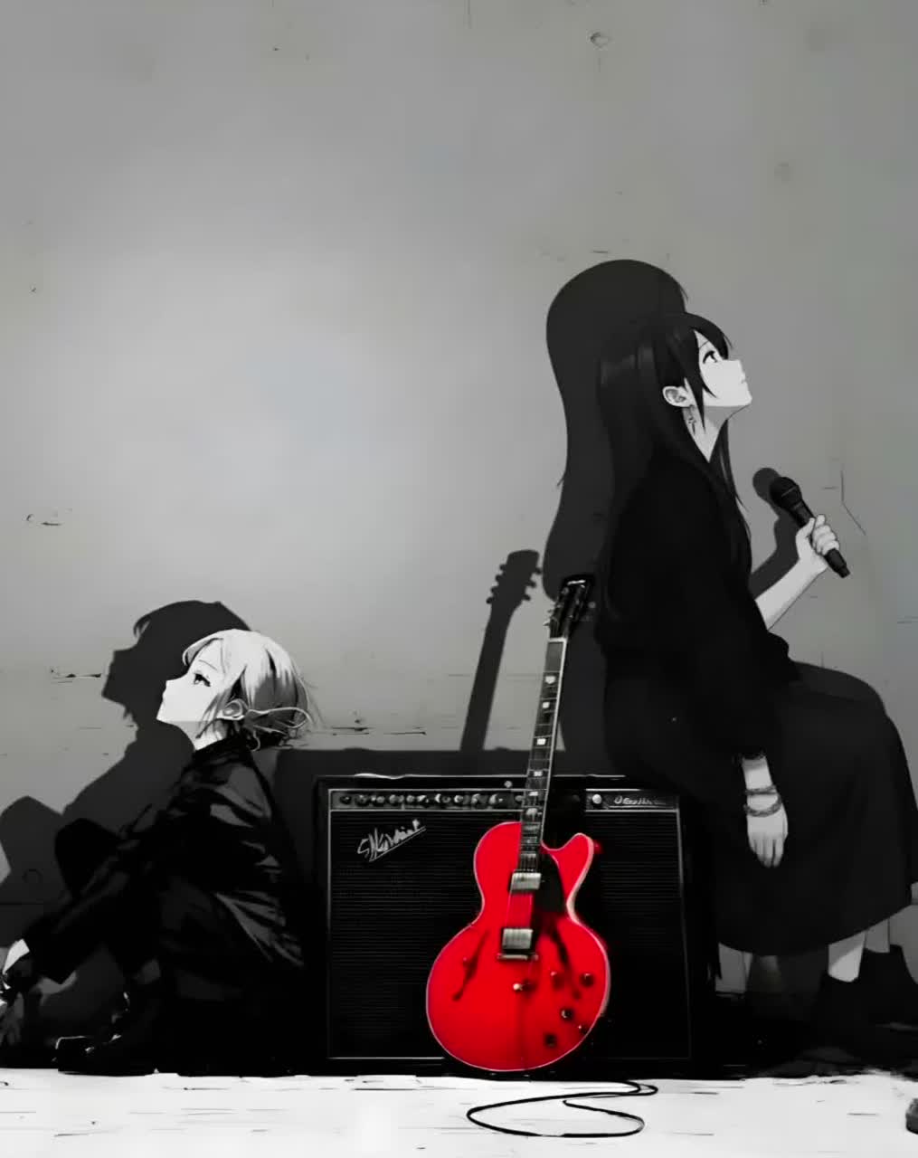ギターとアンプ -My rock'n heart-  Iris version