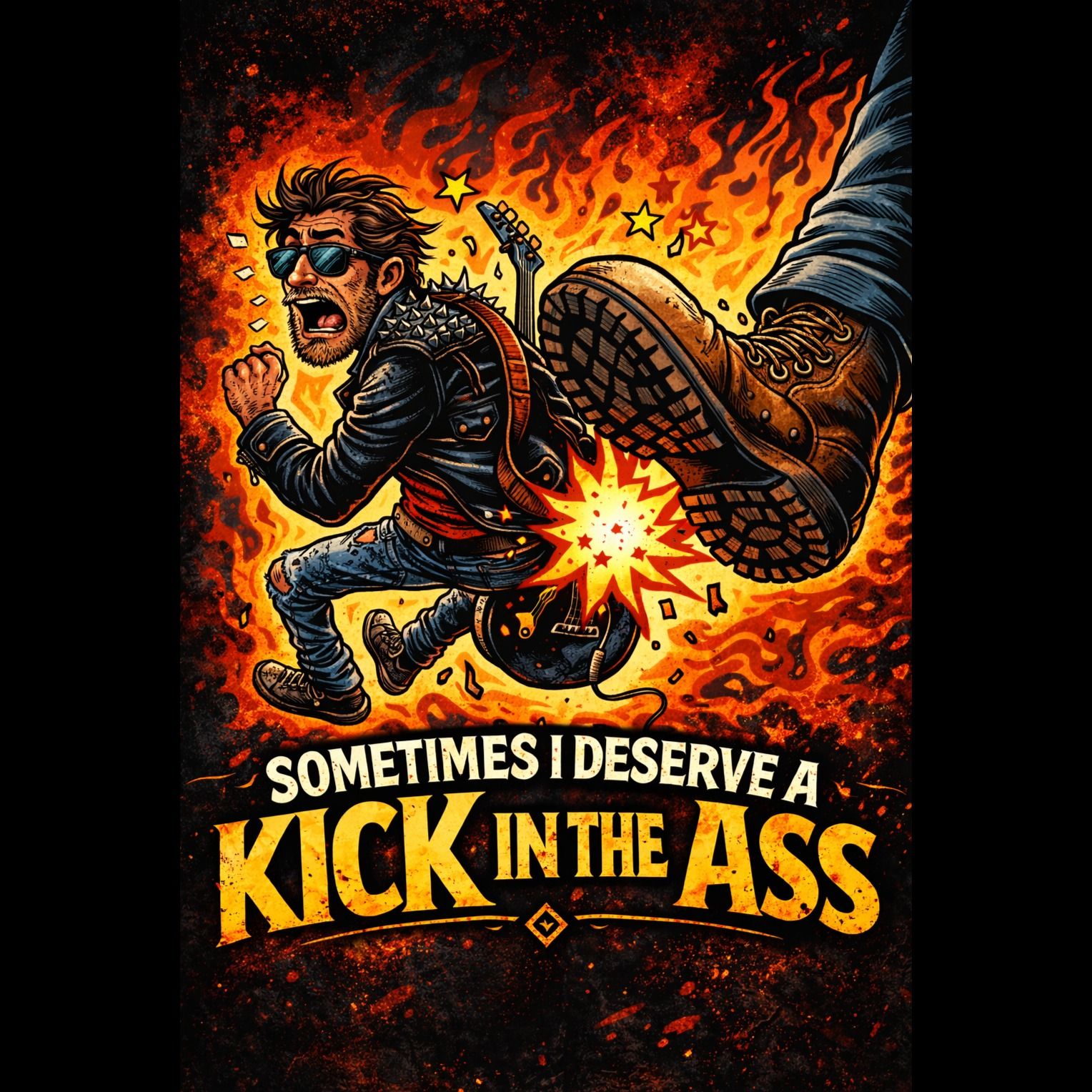 Sometimes I Deserve a Kick in the Ass