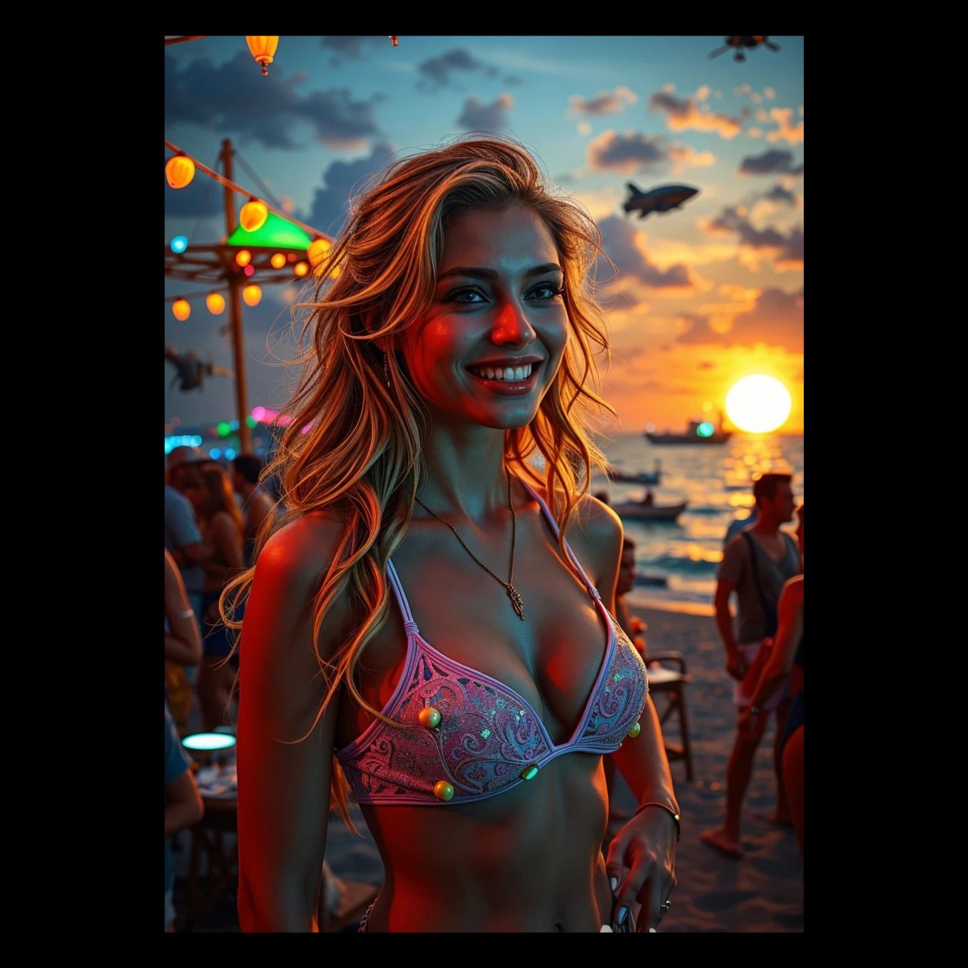Jelisa Luminous Oasis Rainbow Rhapsody Club