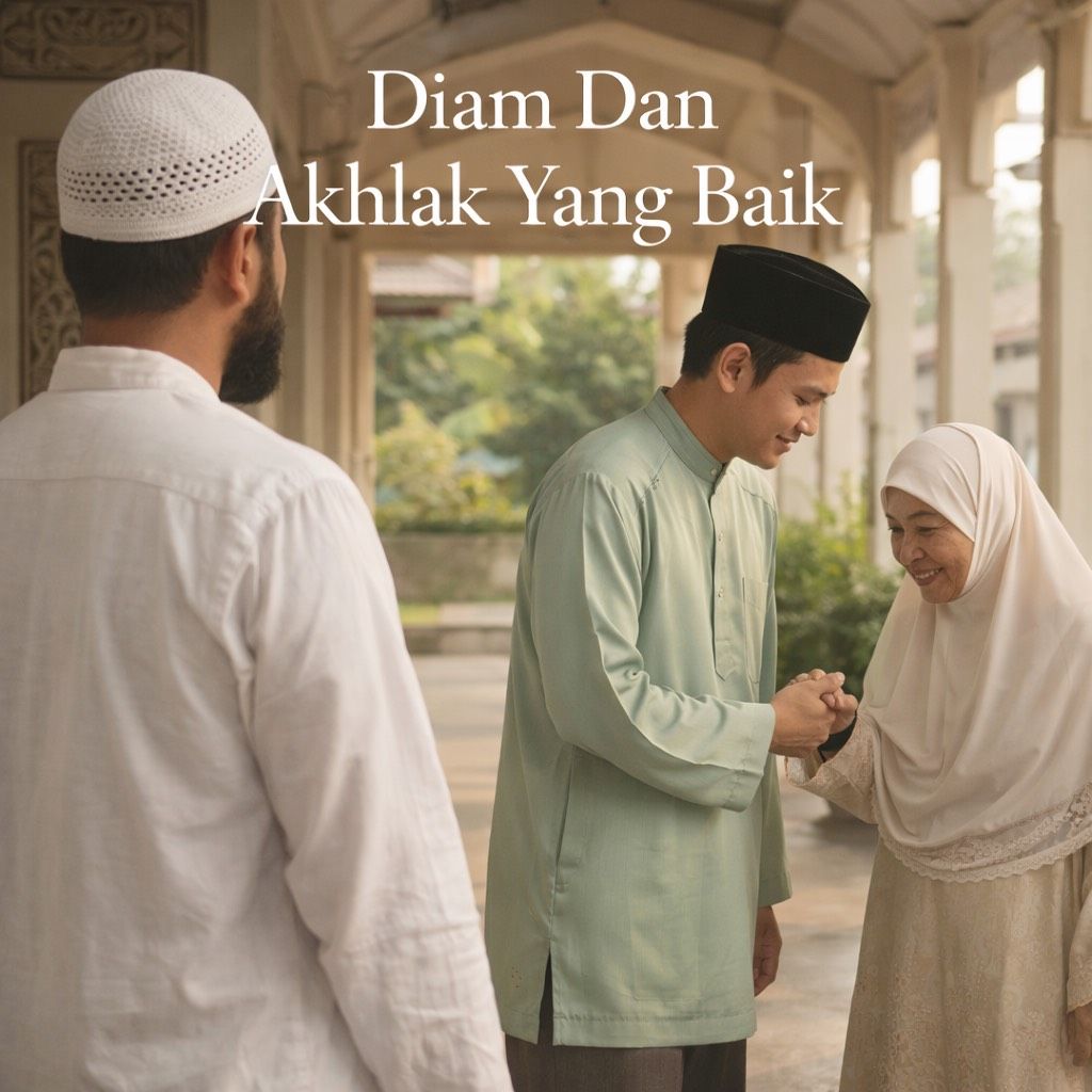 Diam Dan Akhlak Baik