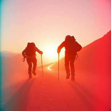 RUN! (over the mountains!)