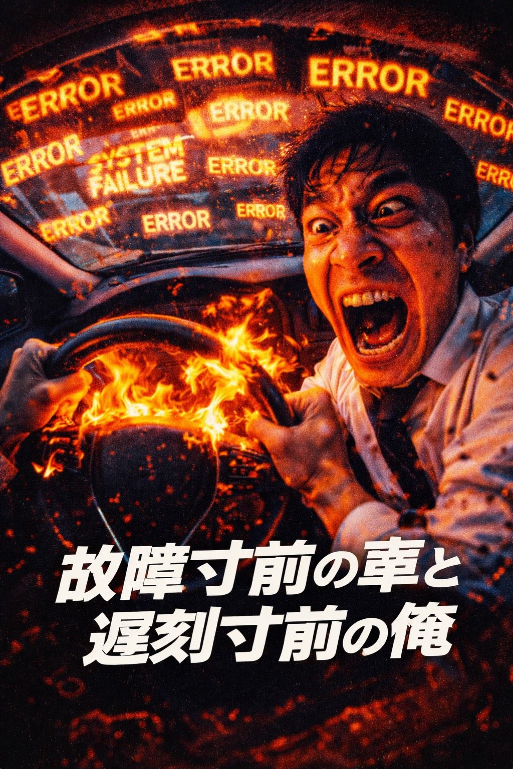 故障寸前の車と遅刻寸前の俺