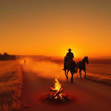 Riding These Texas Plains”